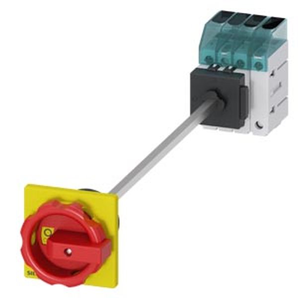 Switch disconnector 3LD3, Iu 16 A main control switch 3-pole image 1