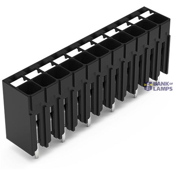 THR PCB terminal block push-button 1.5 mm² black image 1