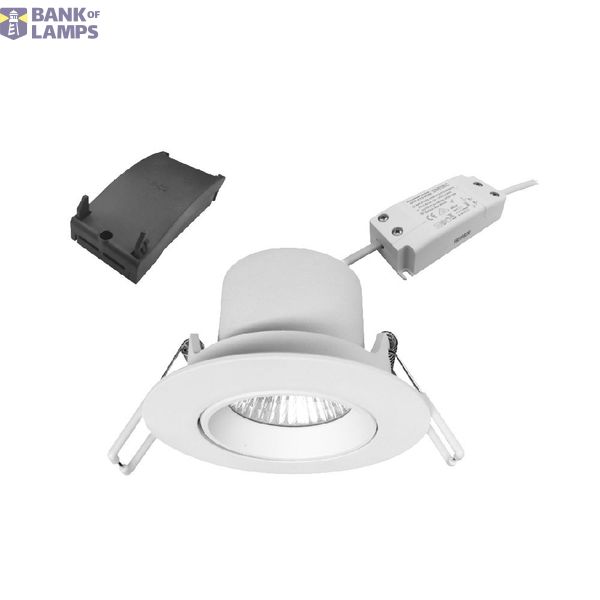 CViTec Aris Downlight 12W 650lm 2700-2100K 36° Ra95 D2W WH image 1