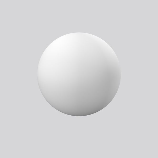 Replacement cover, plastic glass D 500 H 488 colour: white image 2