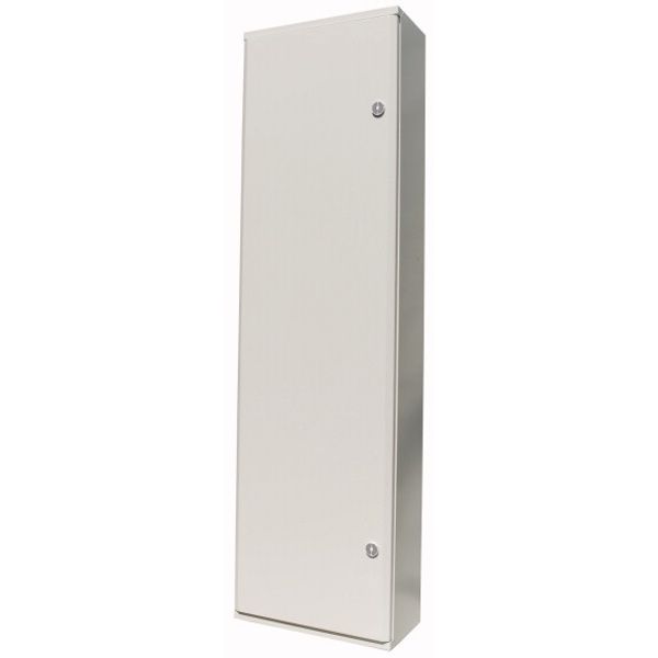 BP-F-800/17/3-W White floor standing distribution board with three-point turn-lock, W = 800 mm, H = 1760 mm, D = 300 mm image 1
