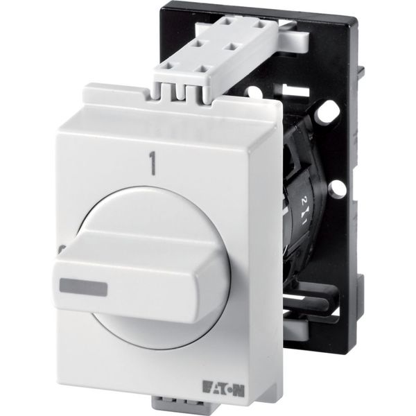 TM-1-8210/IVS Changeoverswitches, TM, 10 A, service distribution board mounting, 1 contact unit(s), Contacts: 2, 60 °, maintained, With 0 (Off) position, 1-0-2, Des image 4