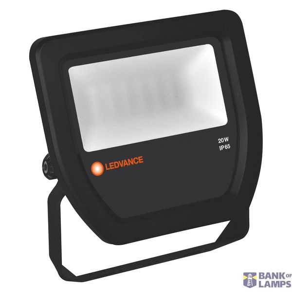 FLOODLIGHT 20 20 W 3000 K IP65 BK image 1