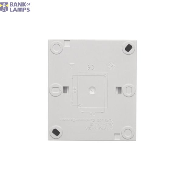 Single switch with backlight, black matt, 16A, 10AX image 1