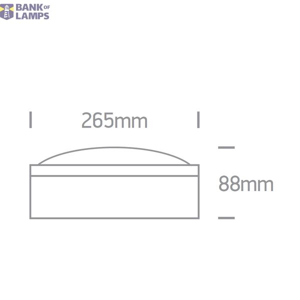 BLACK IP54 E27 12W image 2