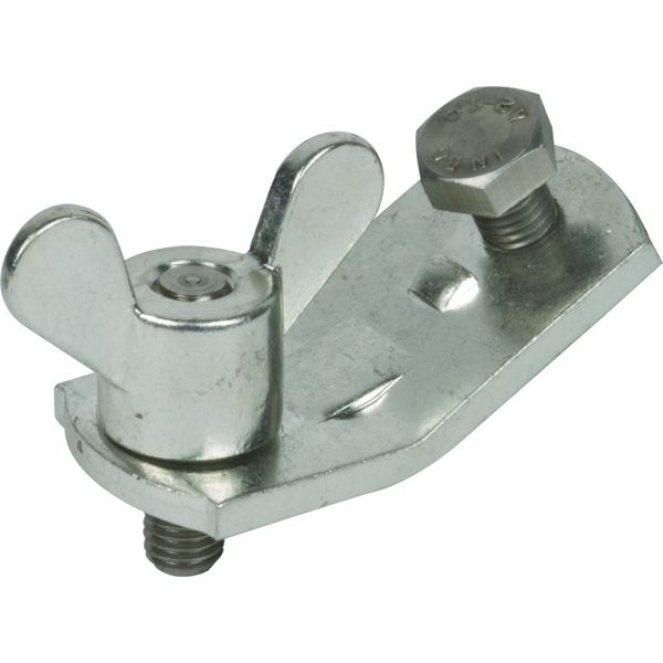 Earth connector with wing bolt M16x15 for connecting element PK1 16-15 image 1