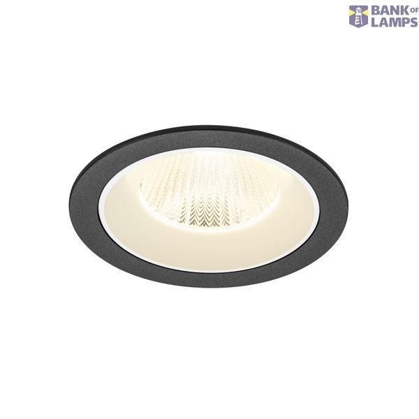 NUMINOS© L recessed ceiling light 4000K 40ø IP20 round bl/wh image 1
