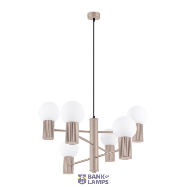 Chandelier HALO 6 taupe image 2