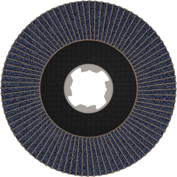 X-LOCK Flap discs, angled version, fibre plate, Ø115mm, G 80, X571, Best for Metal, 1pcs image 1