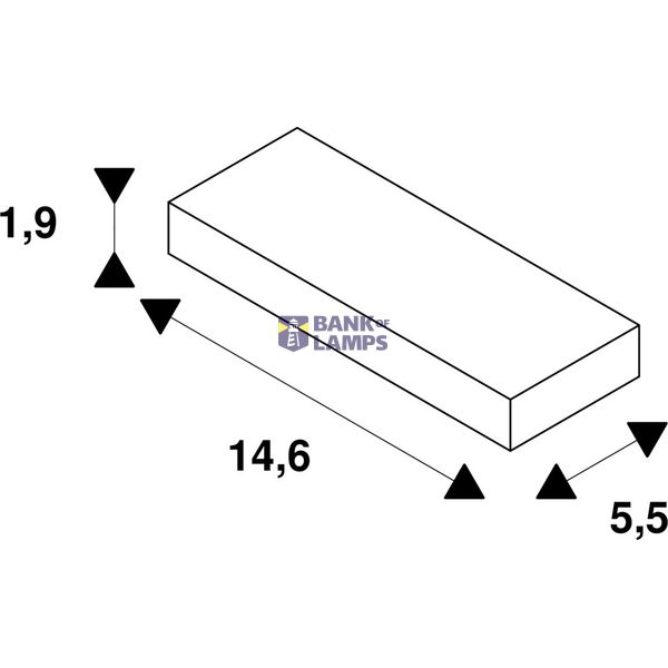 TCI electronic transformer, 105VA, 12V, incl. strain-relief image 2