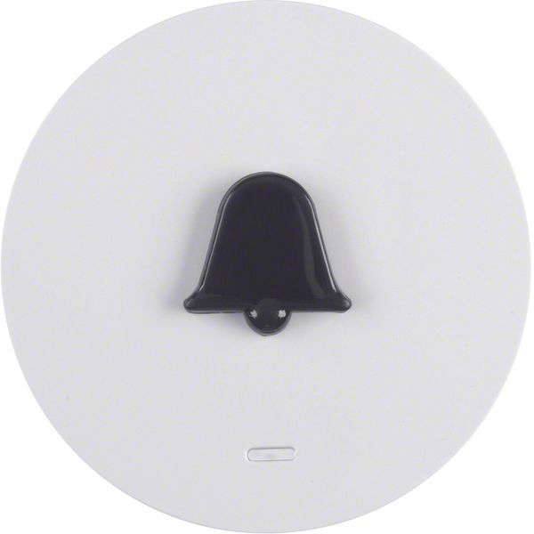 Rocker f. accessible const., tactile symb. f. bell,clearlens,R.1/R.3,p image 1