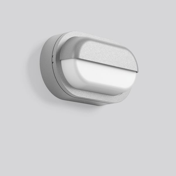 Alu-Lux oval, 8 W, 240 lm, 840, silver, Phase-cut Wall luminaires, L 2 image 1