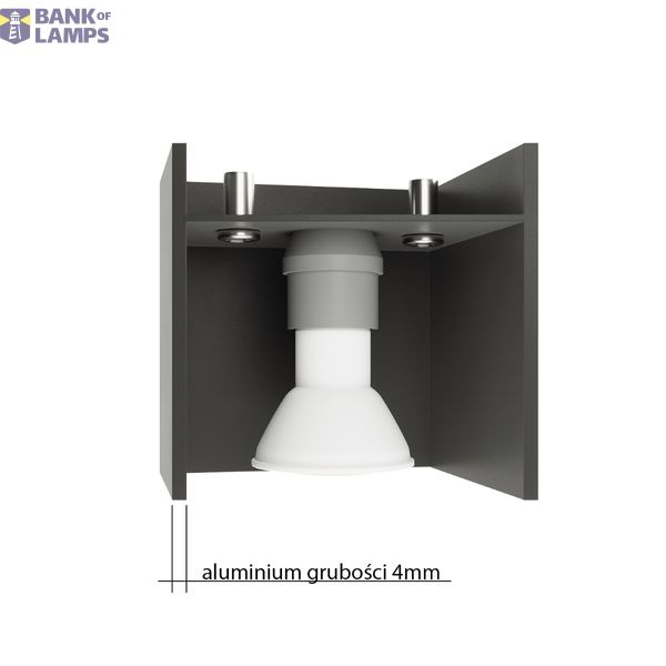 PIXAR wall lamp gray G9 1x40W IP20 image 6