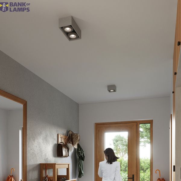SPOT QUATRO 2 BETON GU10 2X40W IP20 image 8