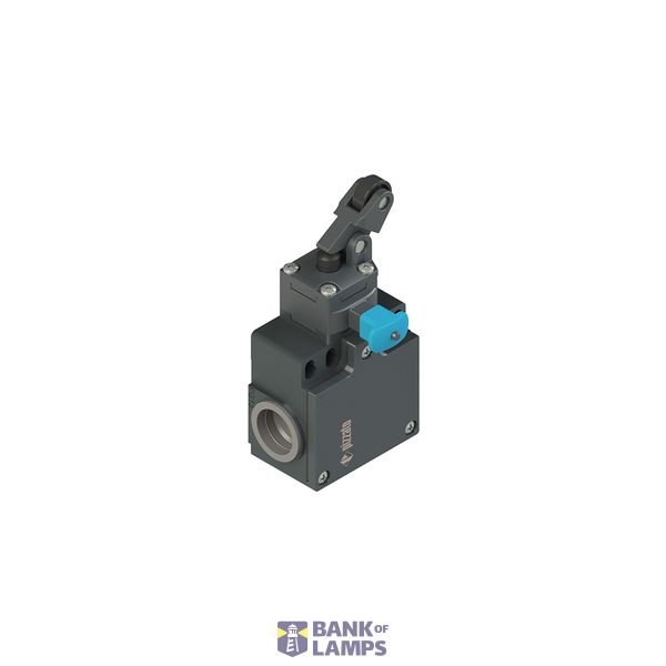 Position switch with one-way roller and reset device image 1