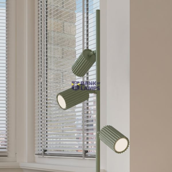 Floor lamp KARBON 3 olive green image 8