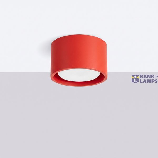 Ceiling lamp MODO 1 red Gx53 image 1