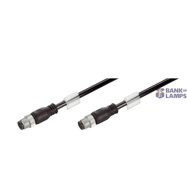 Ethernet Railway Cable (assembled), Connecting line, M12 D-code – IP 6 image 1