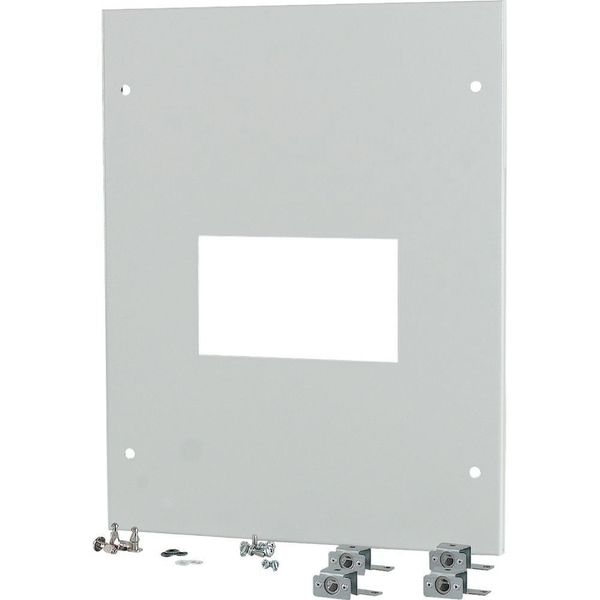 XTMPN4FC-H550W425 Front cover for NZM4, fixed, H=550mm, W=425mm, grey image 3