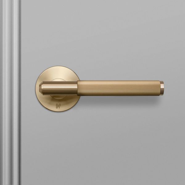 DOOR HANDLE / LINEAR / BRASS image 2