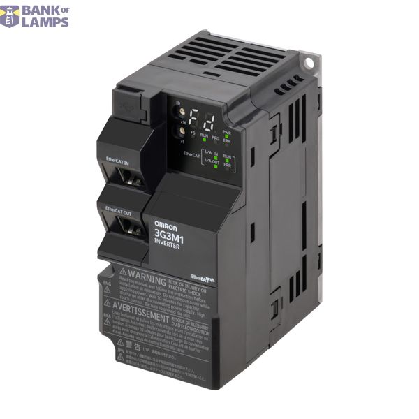 M1 AC Drive, 0.7/1.1 kW (HD/ND), 5.0/6.0 A (HD/ND), 200 VAC, 1~ input, image 3