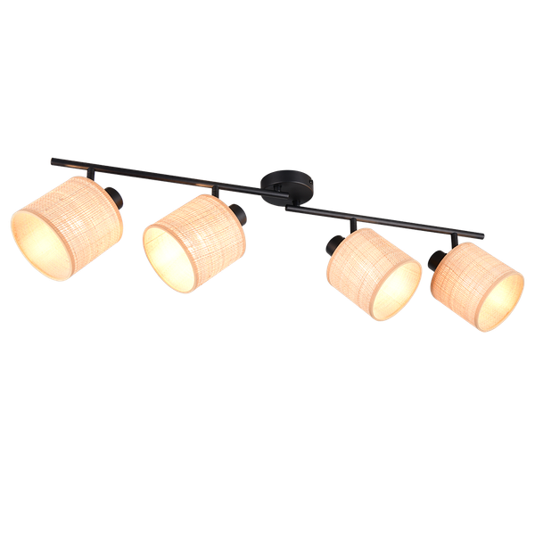 Aimee spot 4-pc E14 natural color/bast image 1