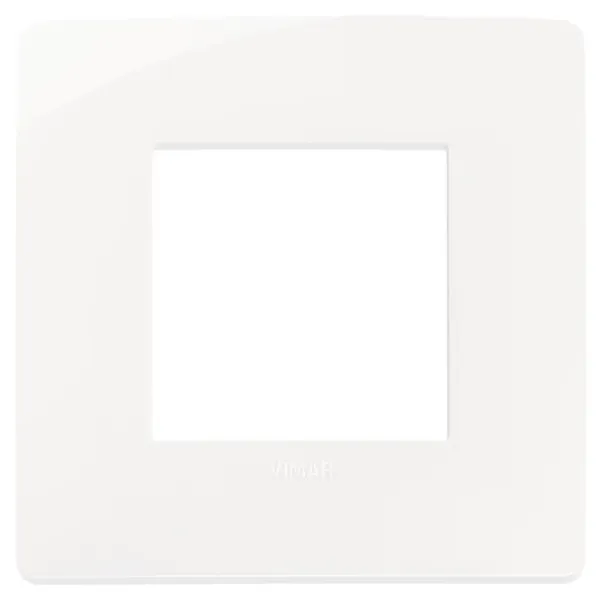 Plana Up 2M cover plate, white image 1