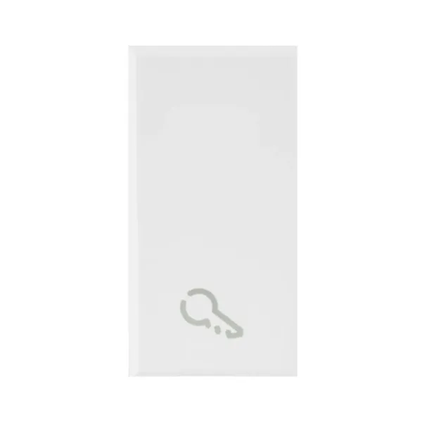 ROCKER W/KEY LIGHT.SYMBOL  WHITEK 1M image 1