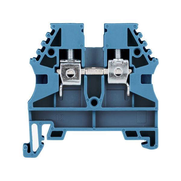 Screw terminal 4 mmý, type AVK 4 blue image 1