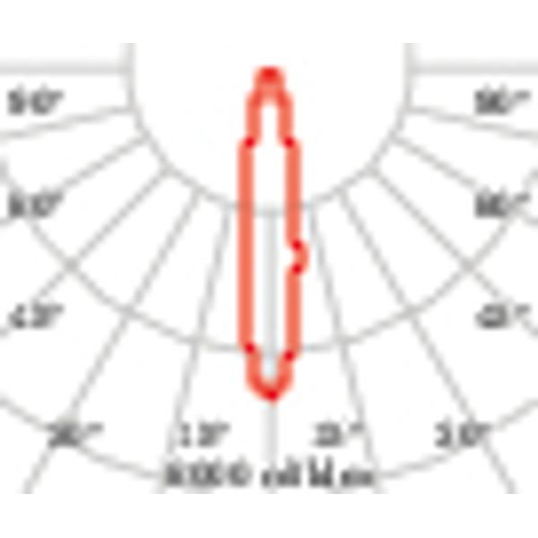 EB435 LED (188mm) 40W 840 MED. WIT DALI image 6