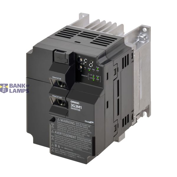 M1 AC Drive, 2.2/3.0 kW (HD/ND), 11/12 A (HD/ND), 200 VAC, 3~ input, O image 3