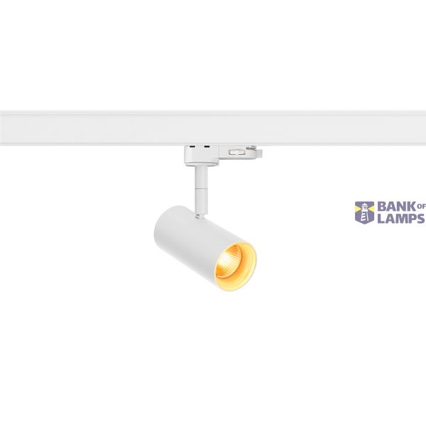 NOBLO® SPOT, 3~ spot, round, 2700K, 6W, trailing-edge phase, 32°, white image 1