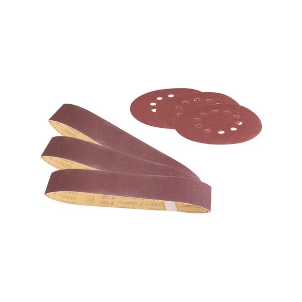 Scheppach BTS800 Sanding Set, 12 pieces image 1