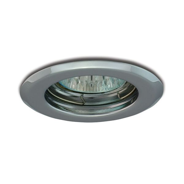 PANLUX Luminaire PPD-R50/CH 50W GU5.3 12V halogen ceiling fixed IP20 glossy chrome image 1