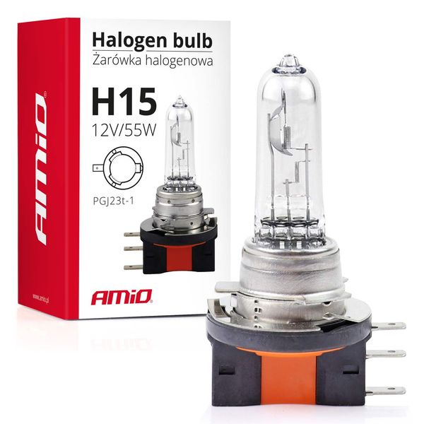 Halogen bulb H15 12V/55W image 1