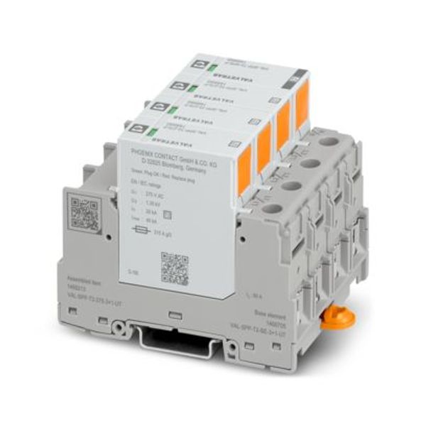 VAL-SPP-T2-275-3+1-UT/32 - Type 2 surge arrester image 1