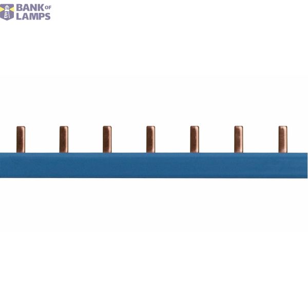 Small Connect, Busbar 1-pole, 1m, 1MW, blue image 1