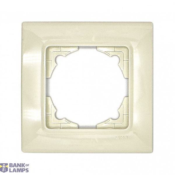 Linnera-Rollina One Gang Frame Beige image 1