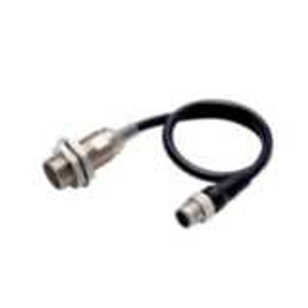 Proximity sensor, inductive, brass-nickel, M18, shielded, 5 mm, NO, 0. E2E 8569D image 3