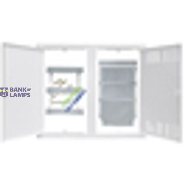 Media combi-enclosure frame and doors, horizontal 3-rows image 4