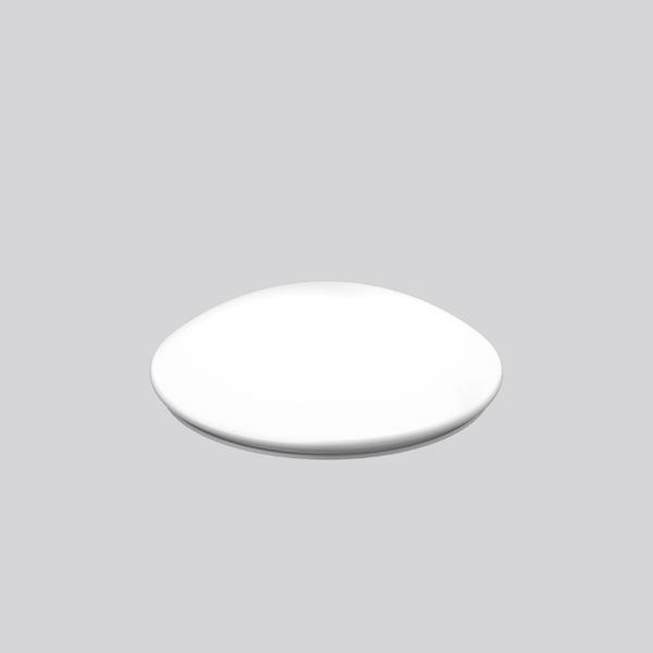 Replacement cover, plastic glass D 515 H 137 colour: white image 1
