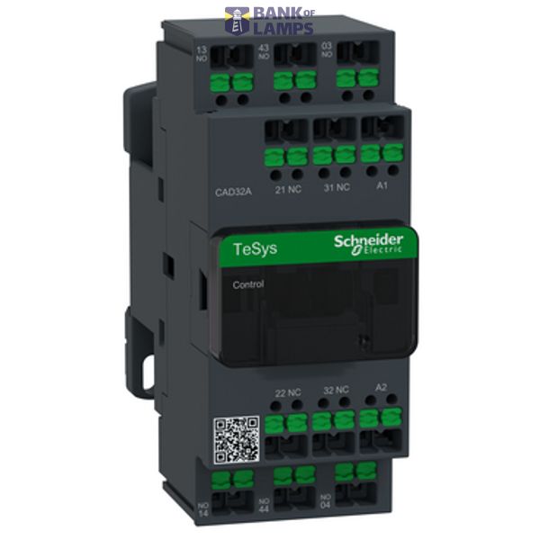 Relay Deca 3NO 2NC 3P 32V AC Snap-in image 2