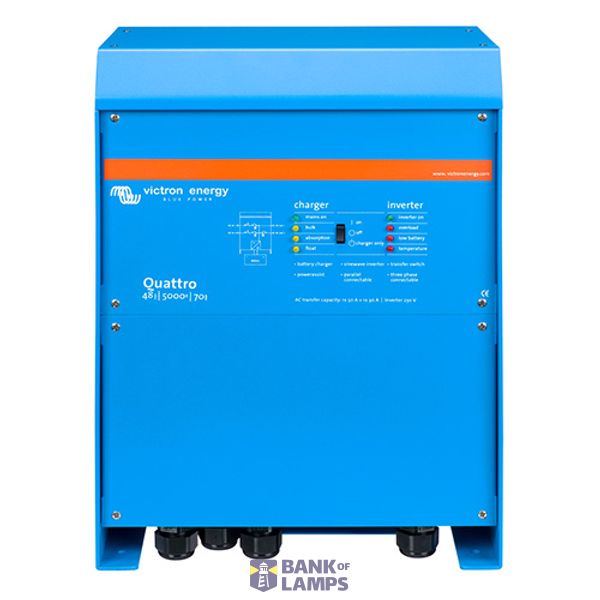 Victron Energy Power Inverter / Charger Quattro 48/5000/70-100/100 120V UL image 1