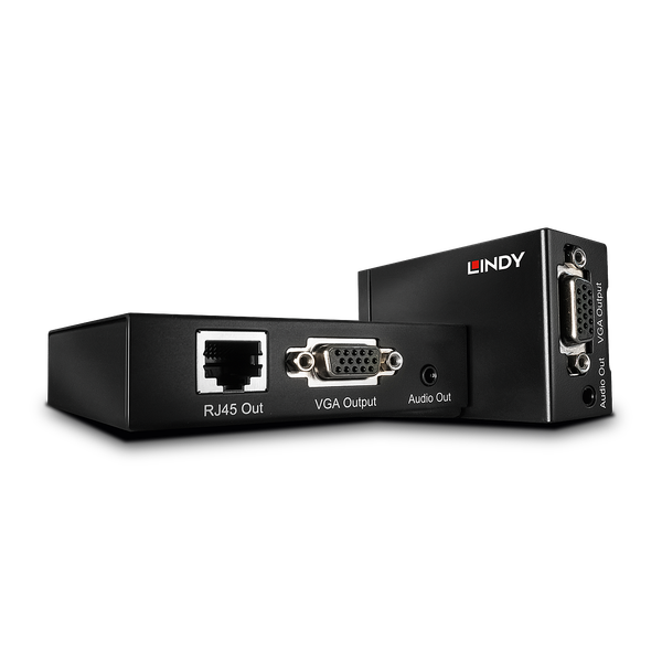 300m Cat.6 VGA & Audio Extender Local & Remote Unit image 1