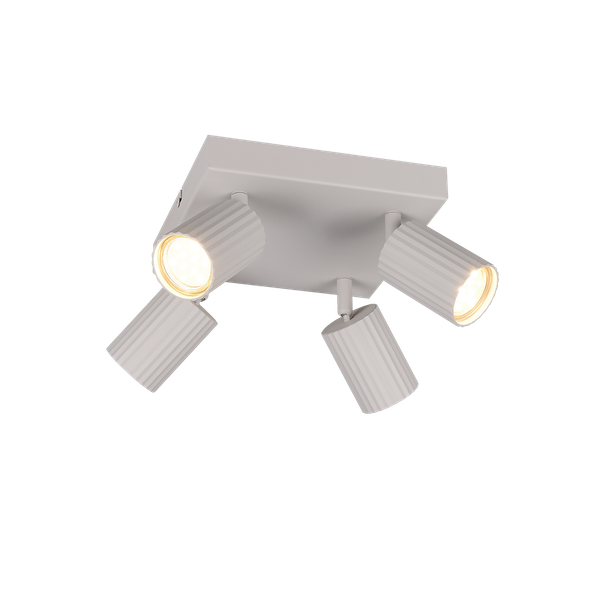 Soka spotlight 4-pc GU10 warm grey image 1