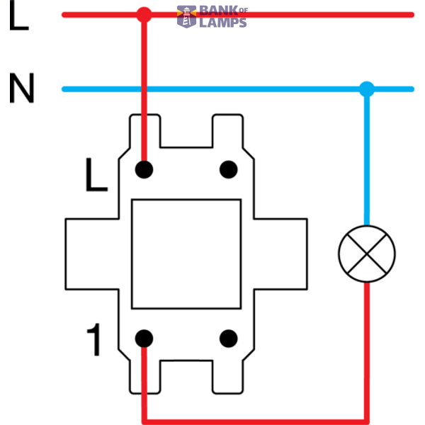 SWITCH 1WAY 10AX 250V~ PW XO 4415002 image 4