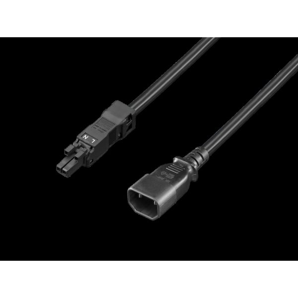 DK Network cable with IEC C18 image 2