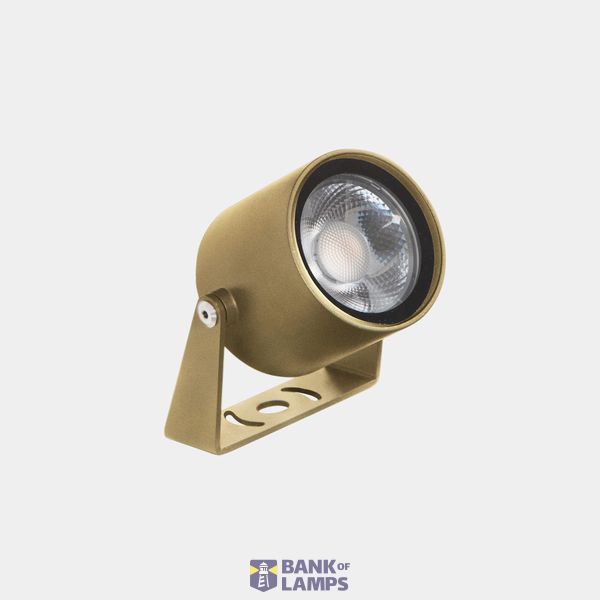 Spotlight IP66 Max Big Without Support LED 13.8W LED warm-white 3000K Gold 1076lm image 1
