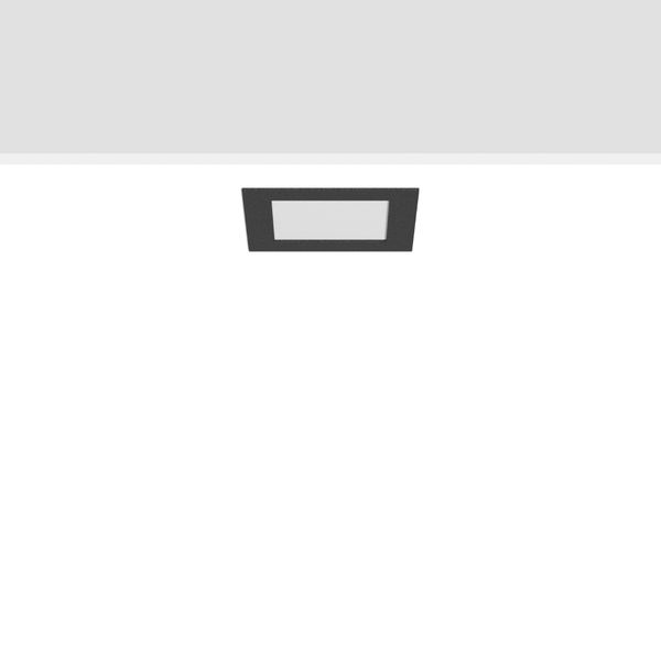 TOLEDO FLAT+ square, 10 W, 920 lm, 827-865, anthracite, DALI Recessed  image 1