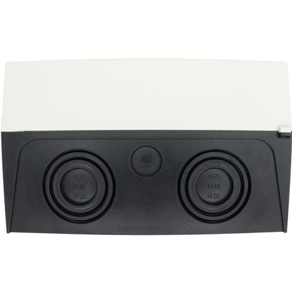 P3-100/I5/SVB-SW Main switch, P3, 100 A, surface mounting, 3 pole, STOP function, With black rotary handle and locking ring, Lockable in the 0 (Off) position image 3